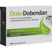 Dolo-Dobendan 1.4mg/10 mg Lutschtabletten günstig im Preisvergleich