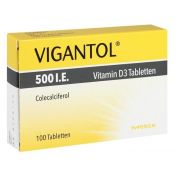 Vigantol 500 I.E. Vitamin D3 Tabletten günstig im Preisvergleich