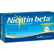 Nicotin beta Mint 4mg wirkstoffhalt. Kaugummi günstig im Preisvergleich