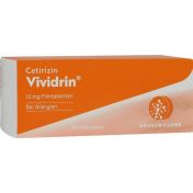Cetirizin Vividrin 10 mg Filmtabletten günstig im Preisvergleich