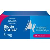 Biotin STADA 5mg Tabletten günstig im Preisvergleich