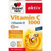 Doppelherz aktiv Vitamin C 1000 + Vitamin D Depot günstig im Preisvergleich