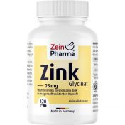 Zink-Chelat 25 mg in Magensaftresistent.veg.Kap. günstig im Preisvergleich