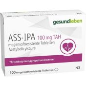 ASS-IPA 100 mg TAH günstig im Preisvergleich