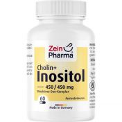 Cholin-Inositol 450/450mg pro veg. Kapseln günstig im Preisvergleich