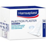 Hansaplast SENSITIVE Injektionspflaster 4.0x1.9cm