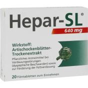 Hepar-SL 640 mg Filmtabletten günstig im Preisvergleich