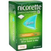 Nicorette 2 mg freshfruit Kaugummi günstig im Preisvergleich