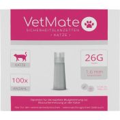 VetMate Sicherheitslanzetten Katze 26G 1.6 mm