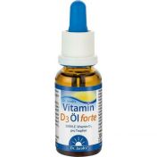 Vitamin D3 Öl forte Dr. Jacob's günstig im Preisvergleich