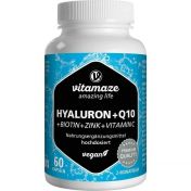 Hyaluronsäure 200 mg hochd. + Coenzym Q10 VISPURA günstig im Preisvergleich
