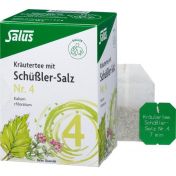Kräutertee mit Schüßler-Salz Nr. 4 Salus