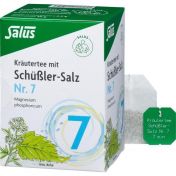 Kräutertee mit Schüßler-Salz Nr. 7 Salus