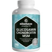Glucosamin Chondroitin MSM Vitamin C Vispura günstig im Preisvergleich