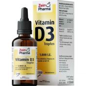 Vitamin D3 Tropfen 1000 IE 2100Tropfen ZeinPharma günstig im Preisvergleich