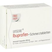 Unsere Ibuprofen-Schmerztabletten günstig im Preisvergleich