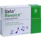 GeloRevoice Halstabletten Cassis-Menthol