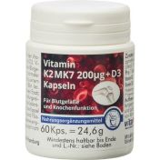 Vitamin K2 MK7 200ug + D3 Kapseln