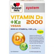 Doppelherz Vitamin D3 2000 + K2 system