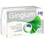 Gingium 240 mg Filmtabletten günstig im Preisvergleich