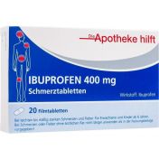 Ibuprofen 400 mg Die Apotheke hilft günstig im Preisvergleich
