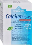 Gesundform Calcium D3 + K2 Tabletten günstig im Preisvergleich
