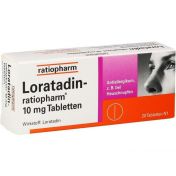 Loratadin-ratiopharm 10mg Tabletten günstig im Preisvergleich