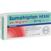 Sumatriptan HEXAL bei Migräne 50 mg Tabletten günstig im Preisvergleich