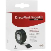 DracoPlast FingerFix 2.5cmx4.5m schw. m. Wundk.