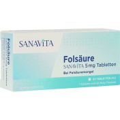 Folsäure SANAVITA 5 mg Tabletten günstig im Preisvergleich