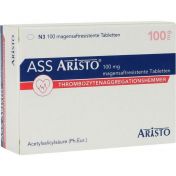 ASS Aristo 100 mg magensaftresistente Tabletten günstig im Preisvergleich