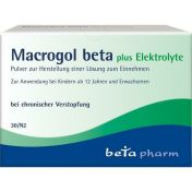 Macrogol beta plus Elektrolyte Plv.z.H.e.L.z.Einn. günstig im Preisvergleich