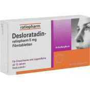 Desloratadin-ratiopharm 5 mg Filmtabletten günstig im Preisvergleich