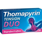 Thomapyrin TENSION DUO 400 mg/100 mg Filmtabletten günstig im Preisvergleich