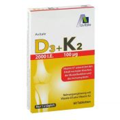 D3+K2 2000 I.E.+100ug Tabletten günstig im Preisvergleich