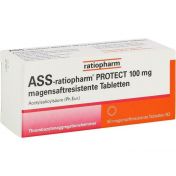 ASS -ratiopharm PROTECT 100 mg magensaftres. Tabl. günstig im Preisvergleich