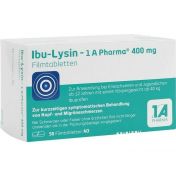 Ibu-Lysin - 1 A Pharma 400 mg Filmtabletten