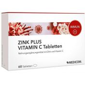 Zink Plus Vitamin C Tabletten