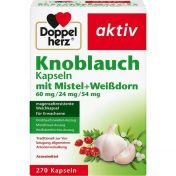Doppelherz Knobl. Kap.m.Mistel+Weißdorn 60/24/54mg