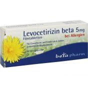 Levocetirizin beta 5mg Filmtabletten günstig im Preisvergleich