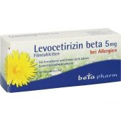 Levocetirizin beta 5mg Filmtabletten
