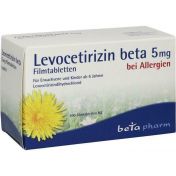 Levocetirizin beta 5mg Filmtabletten