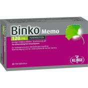 Binko Memo 120 mg Filmtabletten günstig im Preisvergleich