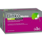 Binko Memo 120 mg Filmtabletten günstig im Preisvergleich