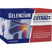 GELENCIUM® EXTRACT bei Arthrose mit Teufelskralle günstig im Preisvergleich