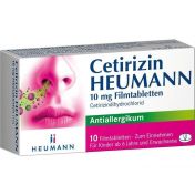 Cetirizin Heumann 10 mg Filmtabletten