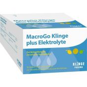 MacroGo Klinge plus Elektrolyte günstig im Preisvergleich