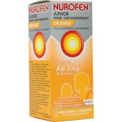 Nurofen Junior Fieber-u.Schmerzsaft Orange 40mg/ml