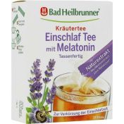Bad Heilbrunner Einschlaf Tee mit Melatonin günstig im Preisvergleich