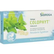 Sidroga ColoPhyt 182 mg magensaftr. Weichkapseln günstig im Preisvergleich